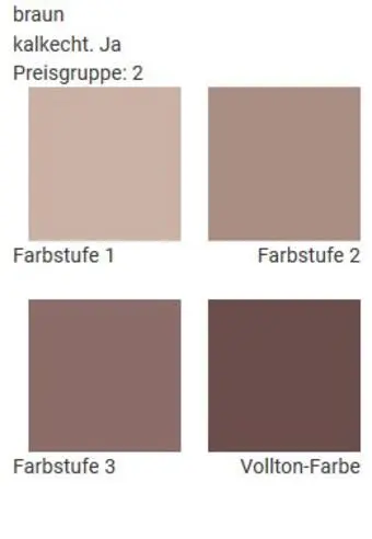 Casa Natura Wandfarben in braun